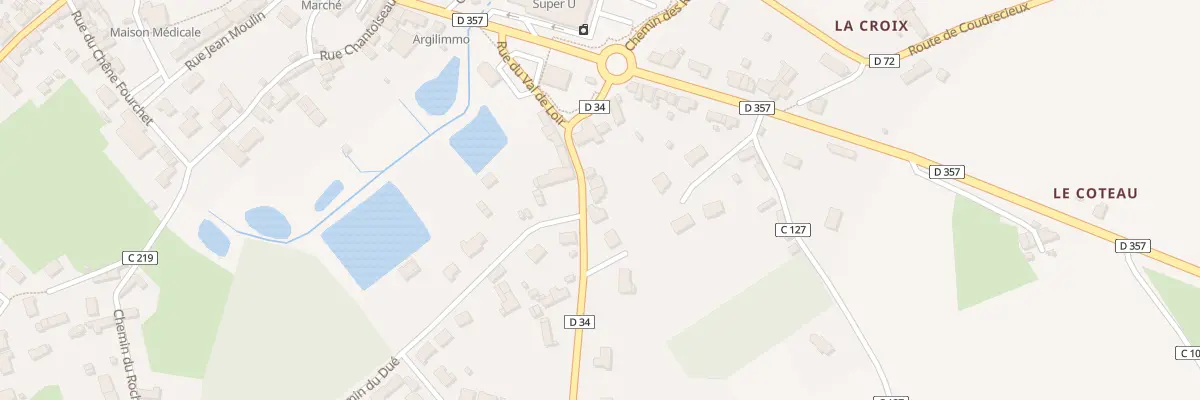 Plan du 7 Rue du Val de Loir à Bouloire