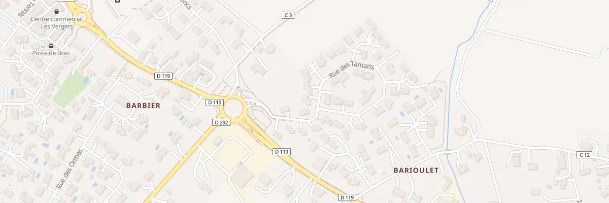 Plan du 30 Rue des Tamaris à Brax