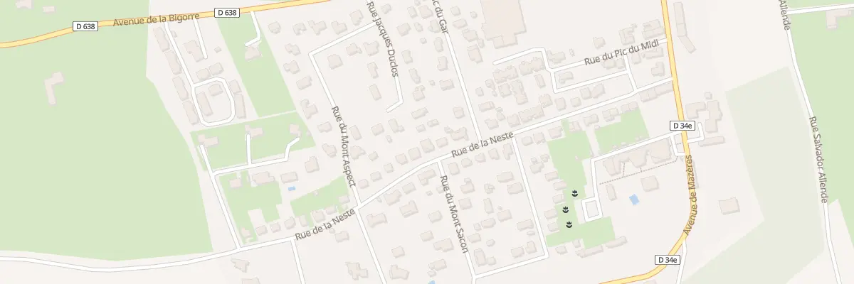 Plan du 14 Rue de la Neste à Montréjeau