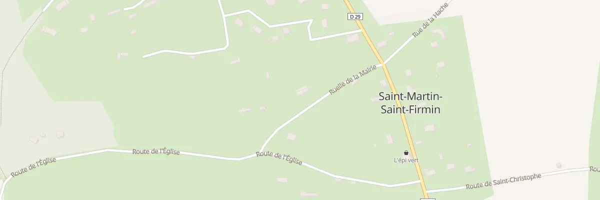 Plan du 85 Rle de la Mairie à Saint-Martin-Saint-Firmin
