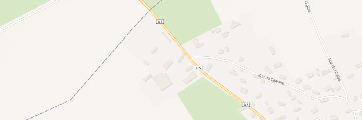 Plan du 21 Rte de Theuville à Gerponville