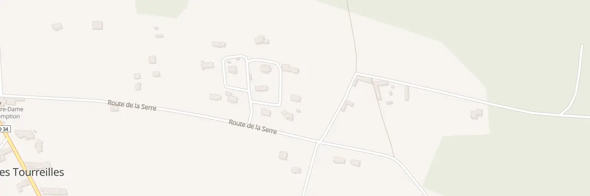Plan du 6 Lotissement des Chenes aux Tourreilles