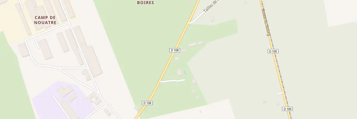 Plan du 165 Tailles de la Croix d’Arge à Nouâtre
