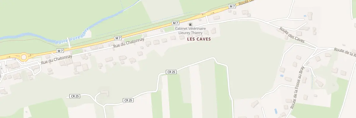 Plan du 59 Rue du Chatonnay à Savonnières