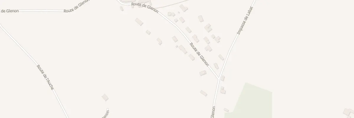 Plan du 638 Rte de Glenon à Léguillac-de-l’Auche
