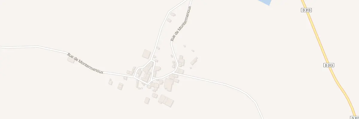 Plan du 10 Rue de Montermenoux à Ambernac