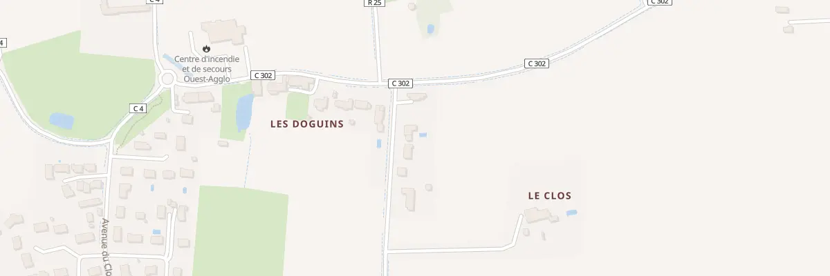 Plan du 63 Rue des Richardières à Luynes