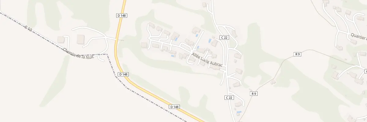 Plan du 11 All Lucie Aubrac à Duran