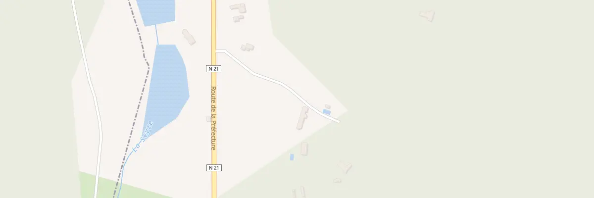 Plan du 2200 Rte de la Préfecture à Lamonzie-Montastruc
