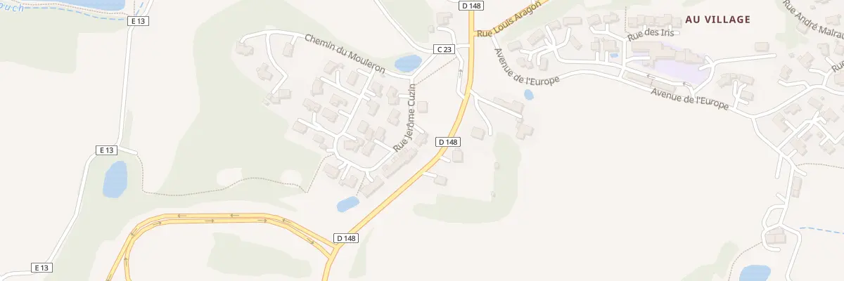 Plan du 26 Rue Jérôme Cuzin à Duran