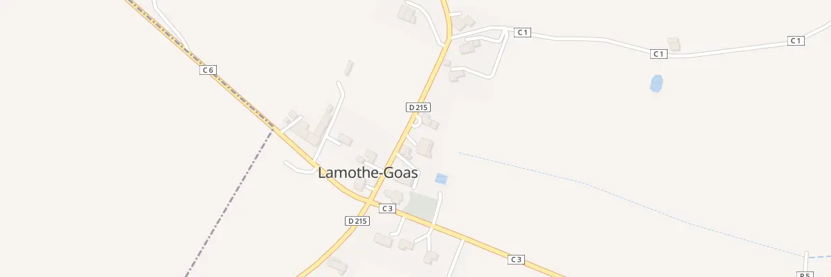 Plan du 90 Rte de Lectoure à Lamothe-Goas