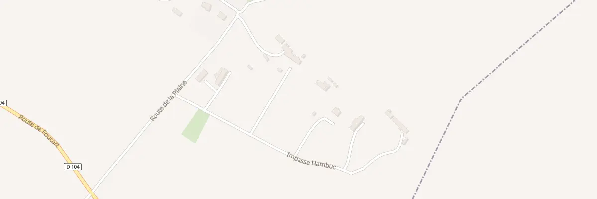 Plan du 133 Imp Hambuc à Yébleron