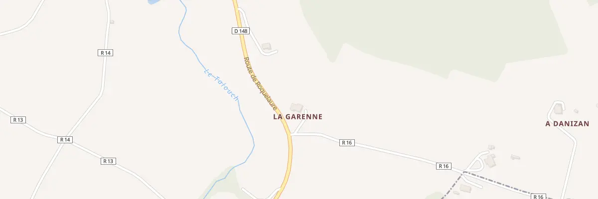 Plan du 9 Chem de Carras à Castin