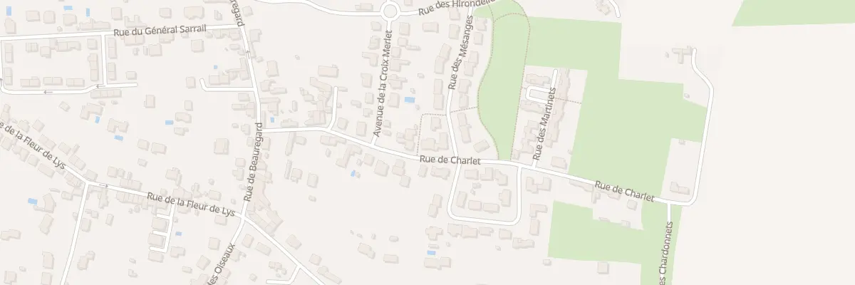 Plan du 45 Rue de Charlet à Châtellerault
