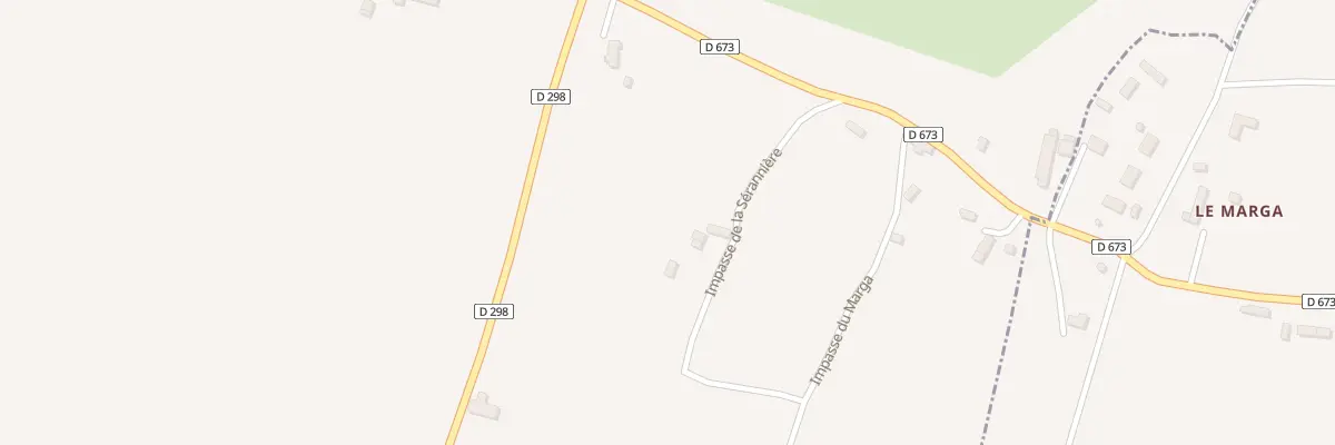Plan du 50 La Seranniere à Auguaise
