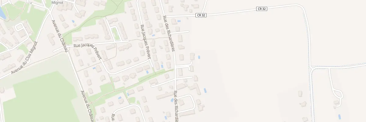 Plan du 21 Rue des Richardières à Luynes