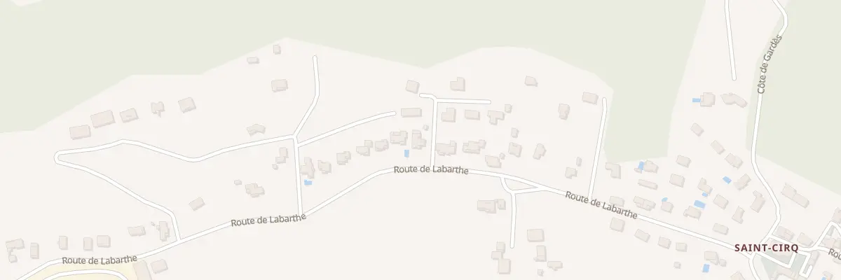 Plan du 408 Rte de Labarthe à Colayrac-Saint-Cirq