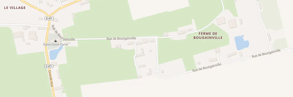 Plan du 12 Rue de Bourgainville à Vinnemerville