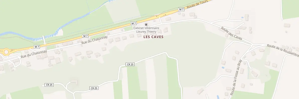 Plan du 63 Rue du Chatonnay à Savonnières