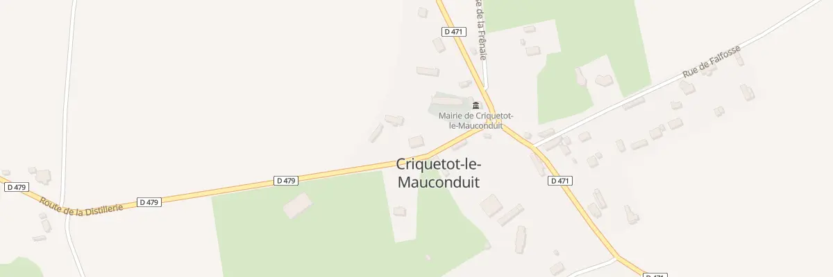 Plan du 4B Rte de la Distillerie à Criquetot-le-Mauconduit