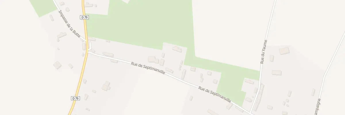 Plan du 22 Rue de Septimanville à Saint-Martin-aux-Buneaux