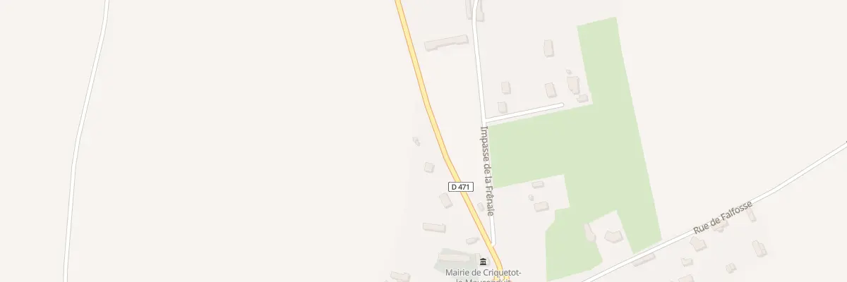 Plan du 2 Rte des Dalles à Criquetot-le-Mauconduit