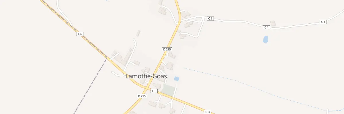 Plan du 110 Rte de Lectoure à Lamothe-Goas