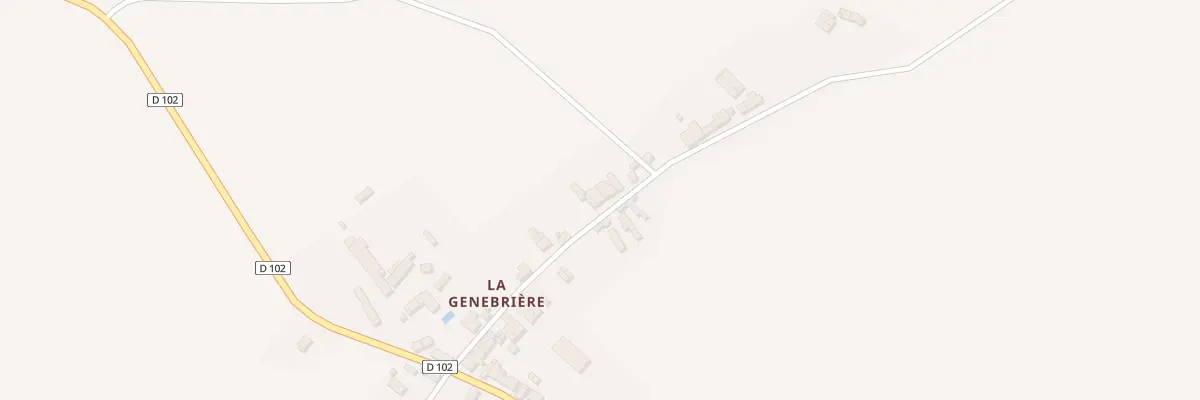 Plan du 5587 La Genebriere à Usson-du-Poitou