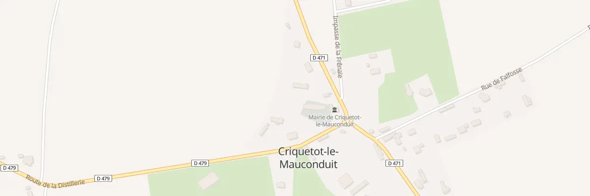 Plan du 4 Rte de la Distillerie à Criquetot-le-Mauconduit