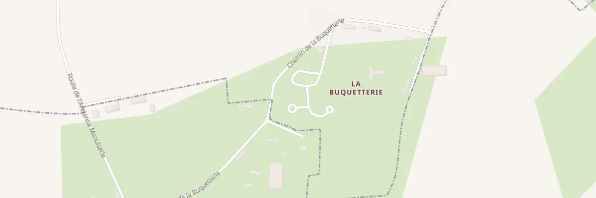 Plan du 101X Che de la Buquetterie à Sainte-Opportune-la-Mare