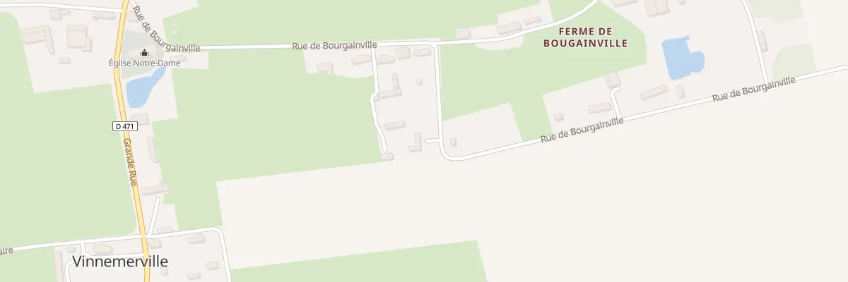 Plan du 16 Rue de Bourgainville à Vinnemerville