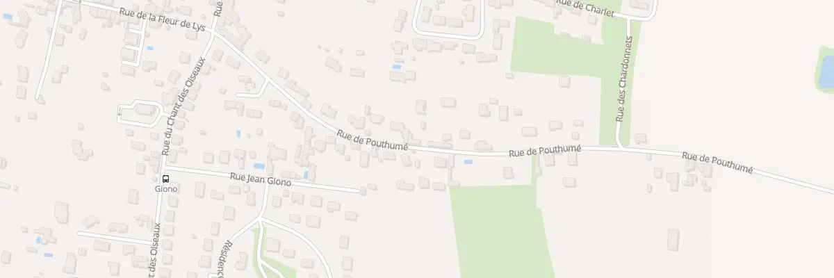 Plan du 33 Rue de Pouthume à Châtellerault