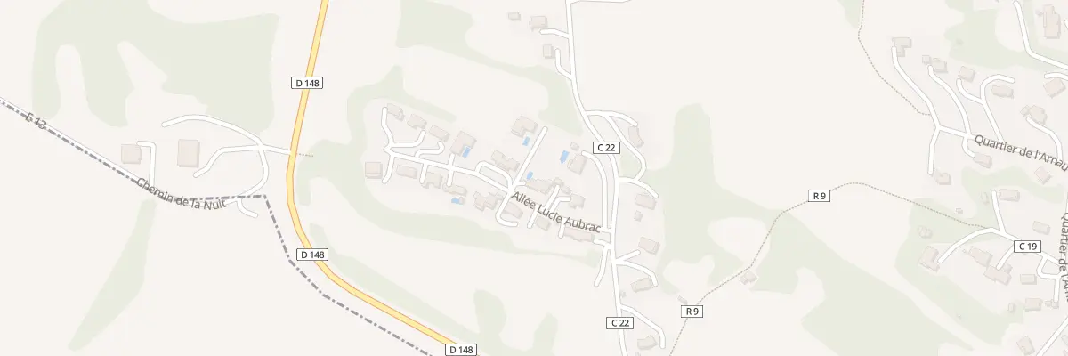 Plan du 6 All Lucie Aubrac à Duran