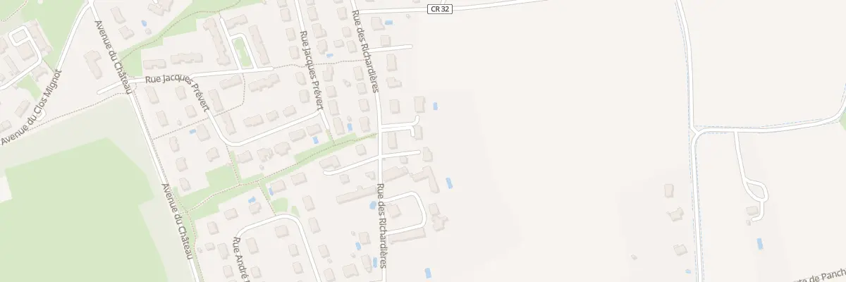 Plan du 17 Rue des Richardières à Luynes