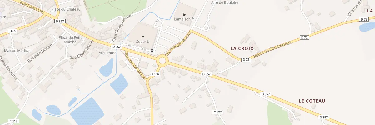 Plan du 137 Rue Nationale à Bouloire