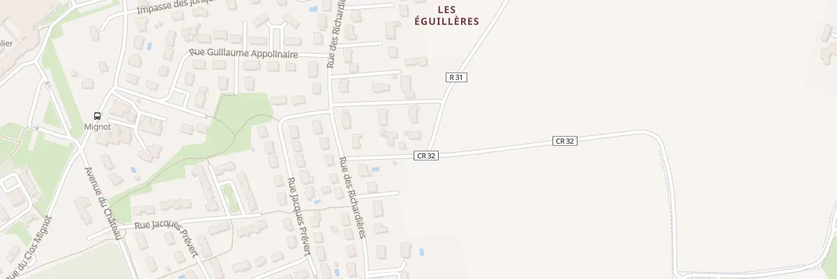 Plan du 29T Rue des Richardières à Luynes