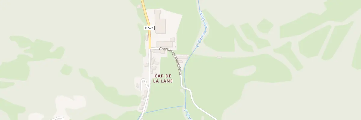 Plan du 97 Che de Mantalene à Sost