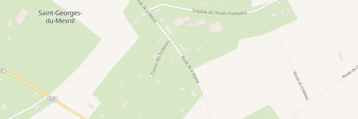 Plan du 66 Rte de la Mairie au Mesnil-Saint-Jean