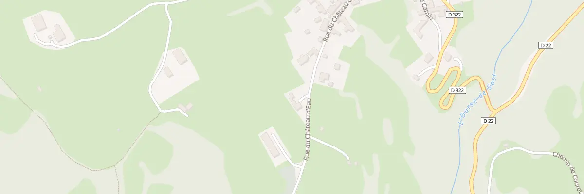Plan du 30 Rue du Château d’Eau à Esbareich