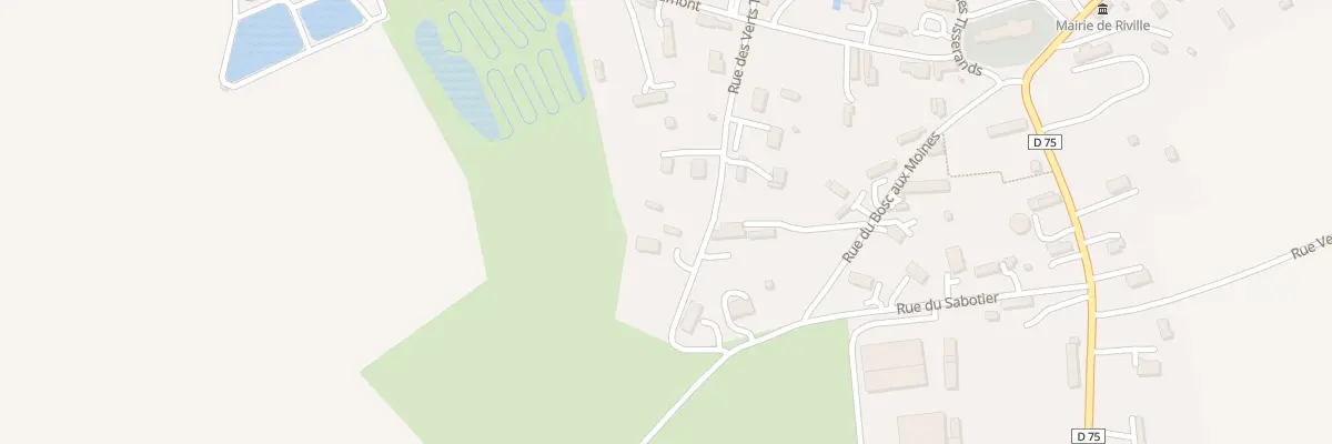 Plan du 15 Rue du Vert Talus à Riville