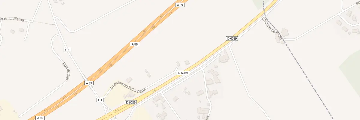 Plan du 264 Imp du Bal à Papa à Saint-Astier