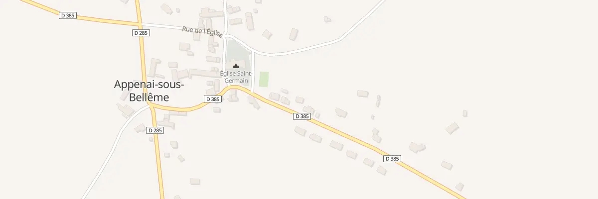 Plan du 5 Rte des Feugerêts à Appenai-sous-Bellême
