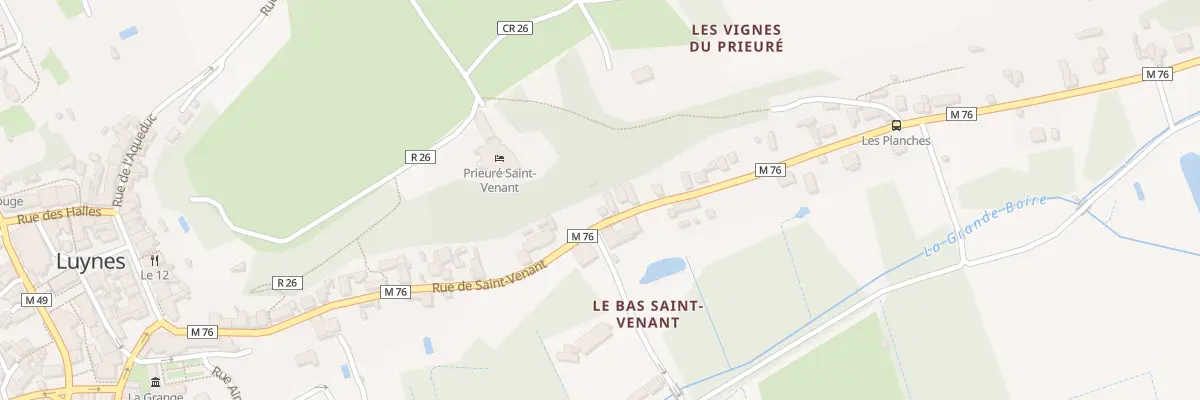 Plan du 32 Rue de Saint-Venant à Luynes