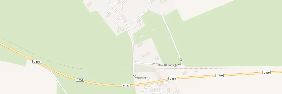 Plan du 5 Gauquetot à Riville