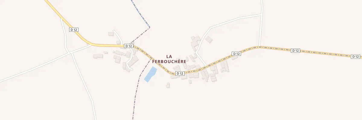 Plan du 5355 La Ferbouchere à Verrières