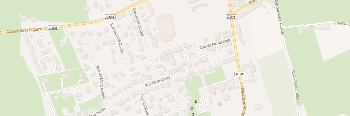 Plan du 10C Rue de la Neste à Montréjeau