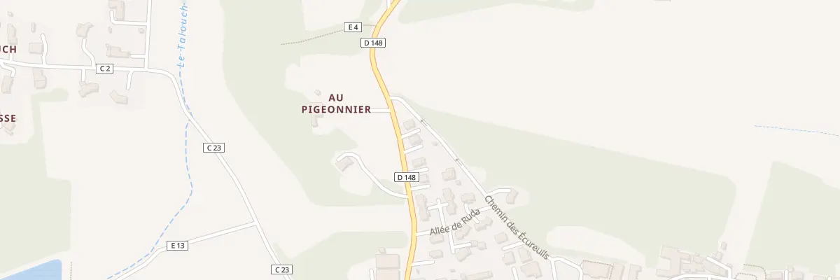 Plan du 4 Av des quatre Chênes à Duran