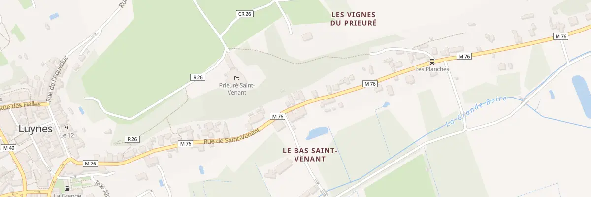 Plan du 34 Rue de Saint-Venant à Luynes
