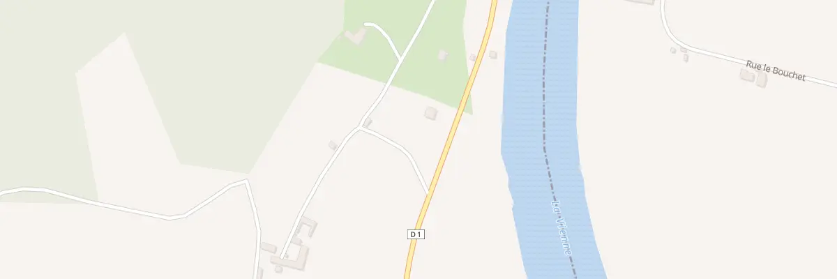 Plan du Bois du Sault à Antran