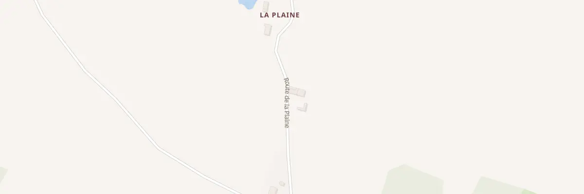 Plan du 2 Rte de la Plaine à Pouillé